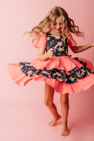 AXOLOTL full twirl 3 layered cake dress