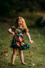 “Chrysanthemum” bamboo day dress play dress