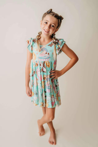 “Pastel Jack” bamboo day dress play dress