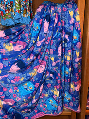 Knuffel blanket “DERPY” triple layer all natural bamboo HUGE throw 59x60