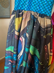Mermaid wedding dress tank dress ONE OF A KIND size 6